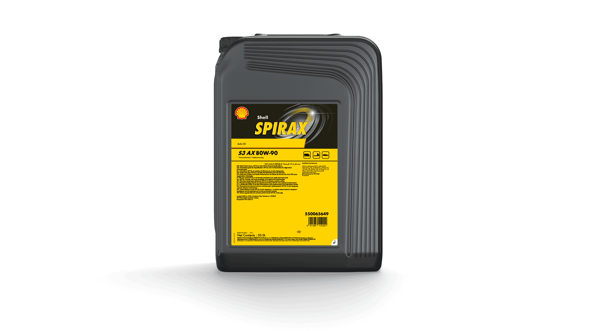 Shell Spirax S3 AX 80W-90