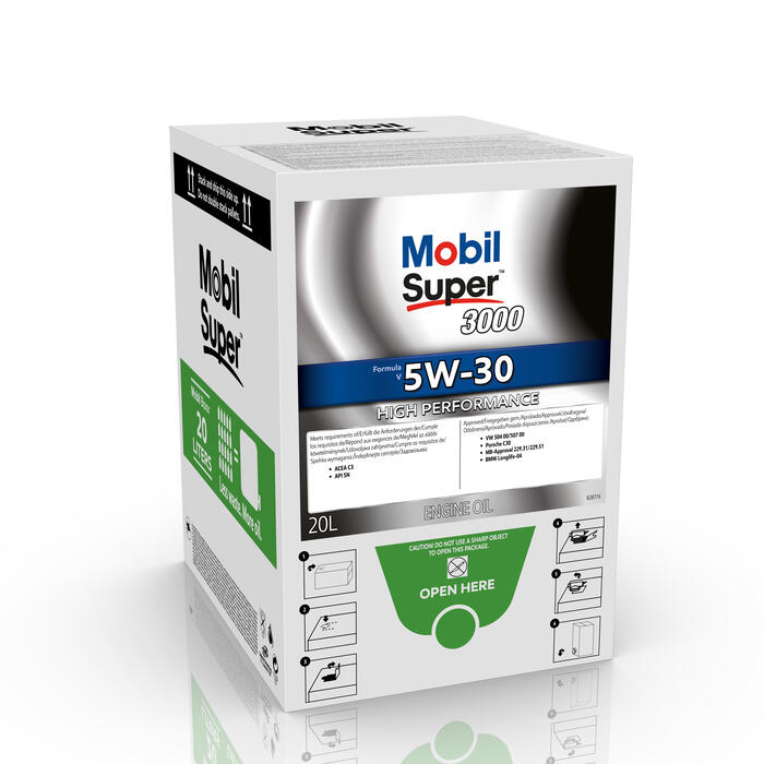 MOBIL SUPER 3000 F-V 5W30 BOX