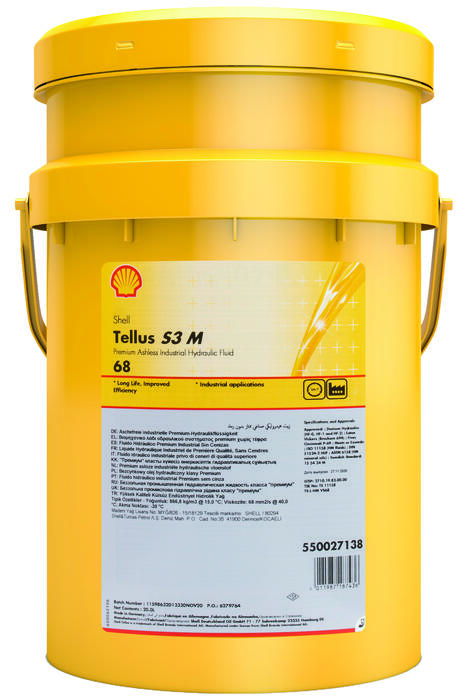 Shell Tellus Zinc Free S3 MX 68