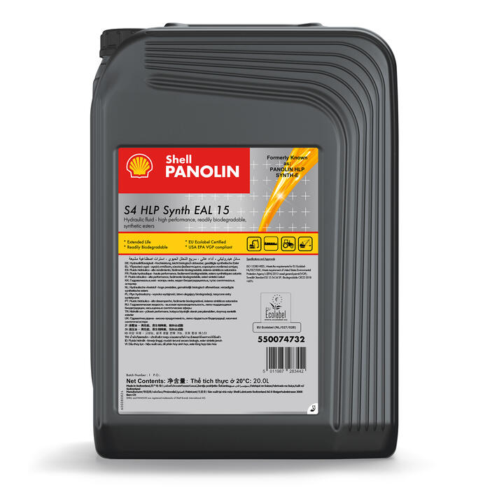 Shell PANOLIN S4 HLP Synth EAL 15